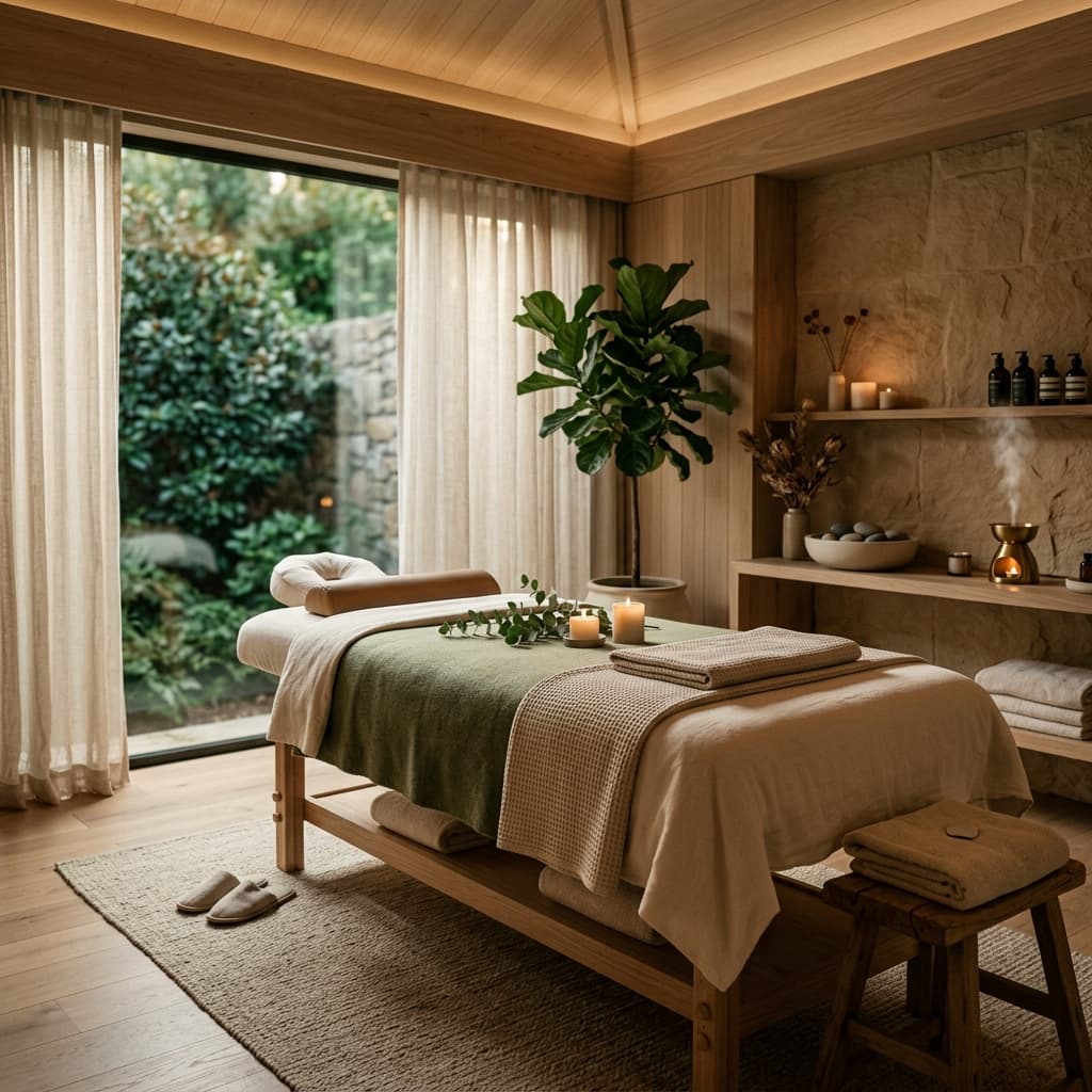 Ambiente de massagem